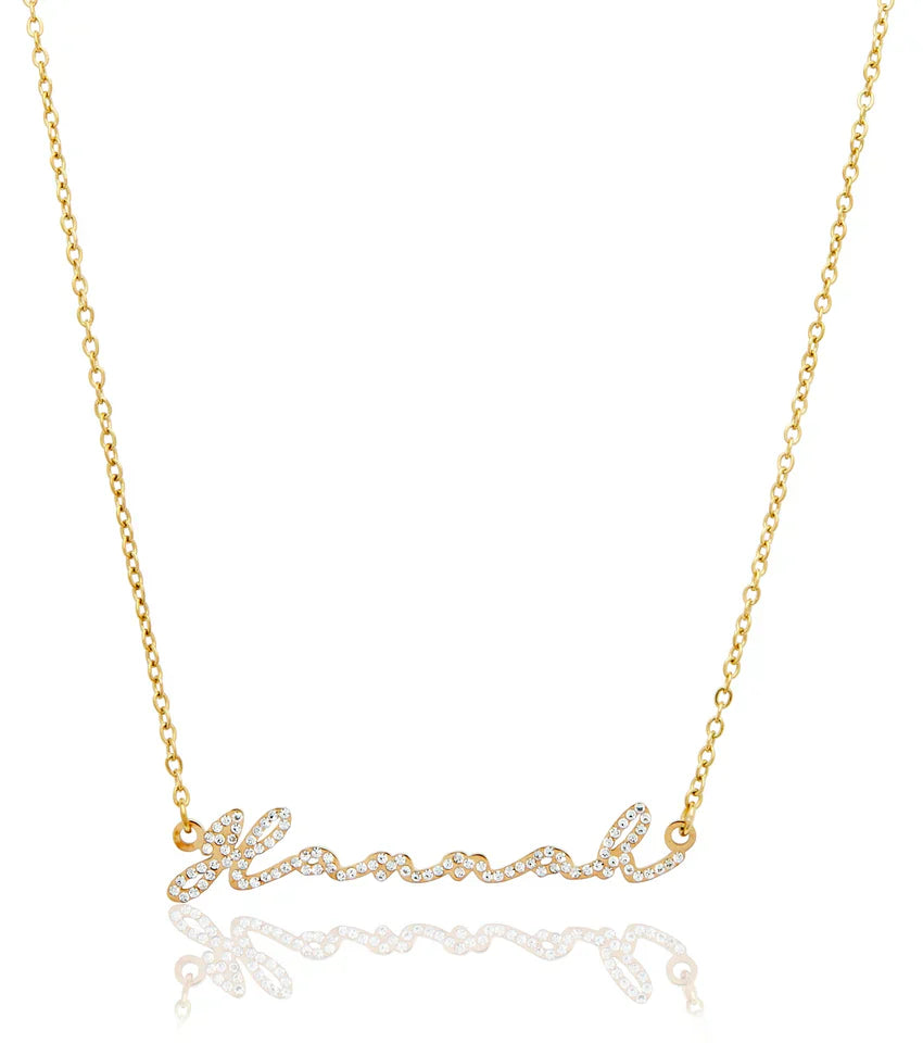Colar com Personalizado Crystal