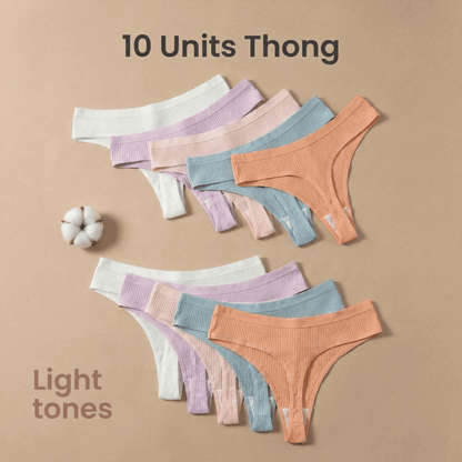10-Pack Cotton Comfort Panties