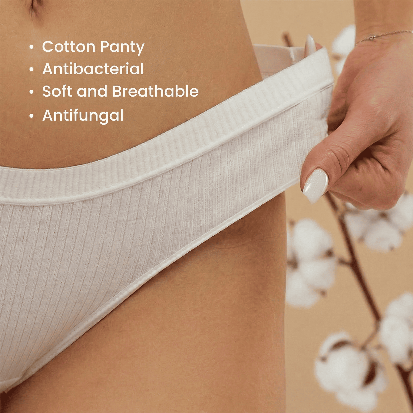 10-Pack Cotton Comfort Panties