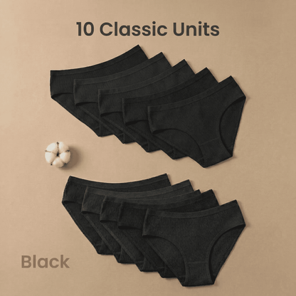 10-Pack Cotton Comfort Panties