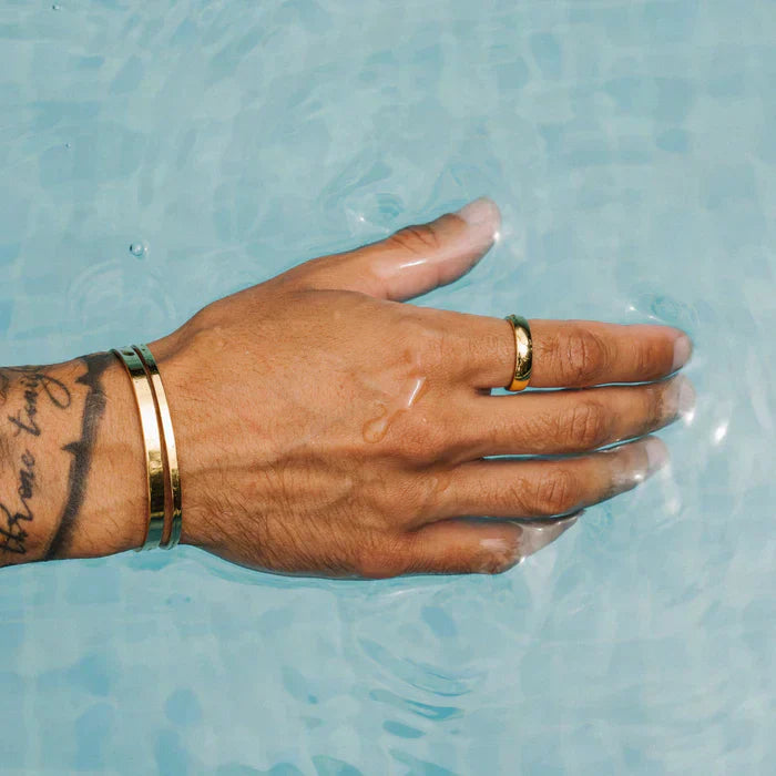 Bracelete Cuff 5mm Ouro